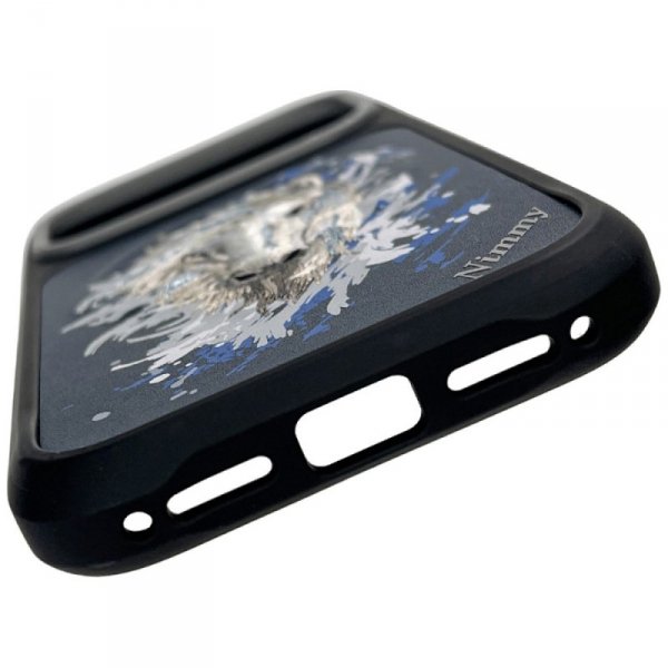 Etui Nimmy Koń MagSafe do iPhone 17 Pro granatowy