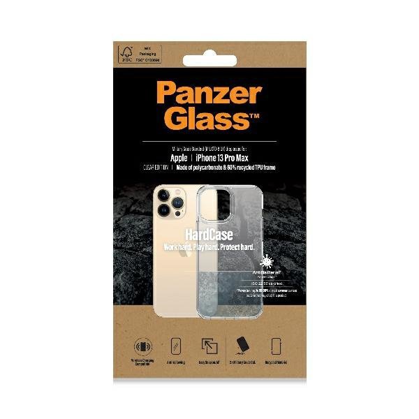 PanzerGlass HardCase iPhone 13 Pro Max 6,7&quot; Antibacterial Military grade clear 0317