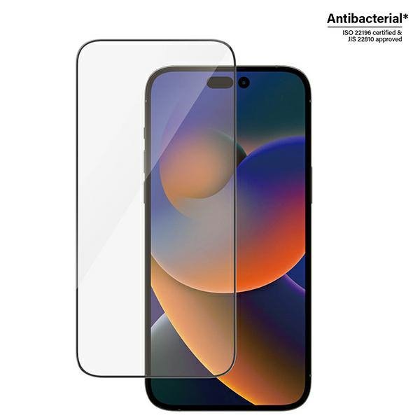 PanzerGlass Ultra-Wide Fit iPhone 14 ProMax 6,7&quot; Screen Protection Antibacterial Easy Aligner Included 2786