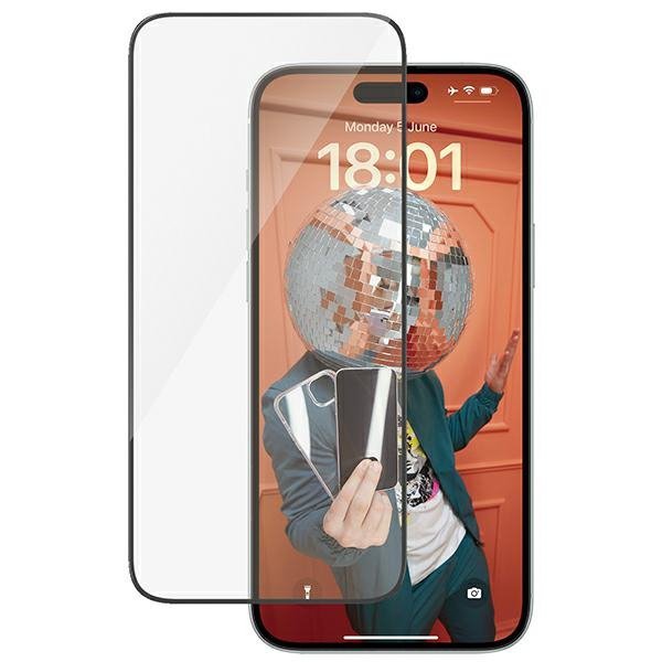PanzerGlass Ultra-Wide Fit iPhone 15Plus 6.7" Screen Protection Easy Aligner Included 2811