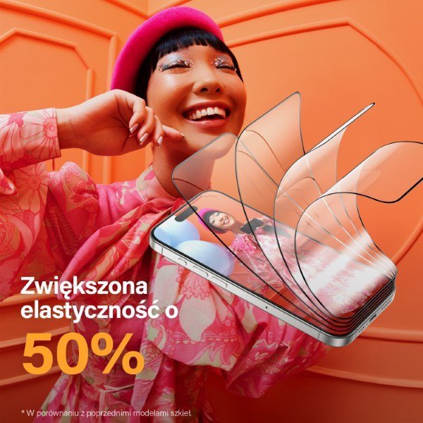 PanzerGlass Re:fresh Glass iPhone 15Plus 6.7" Ultra-Wide-Fit Screen Protection Easy Aligner 2823