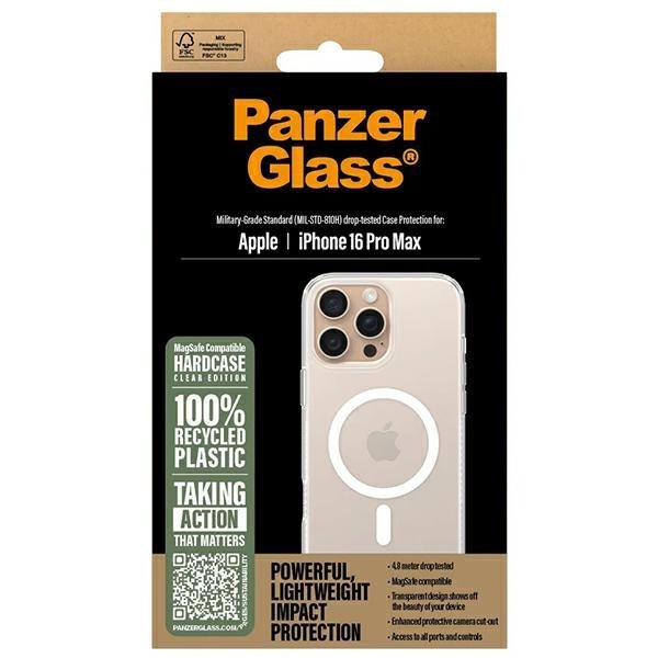 PanzerGlass HardCase iPhone 16 Pro Max6.9&quot; biały/white MagSafe 1294