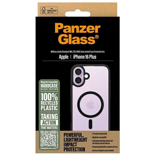 PanzerGlass HardCase iPhone 16 Plus 6.7&quot;czarny/black MagSafe 1303