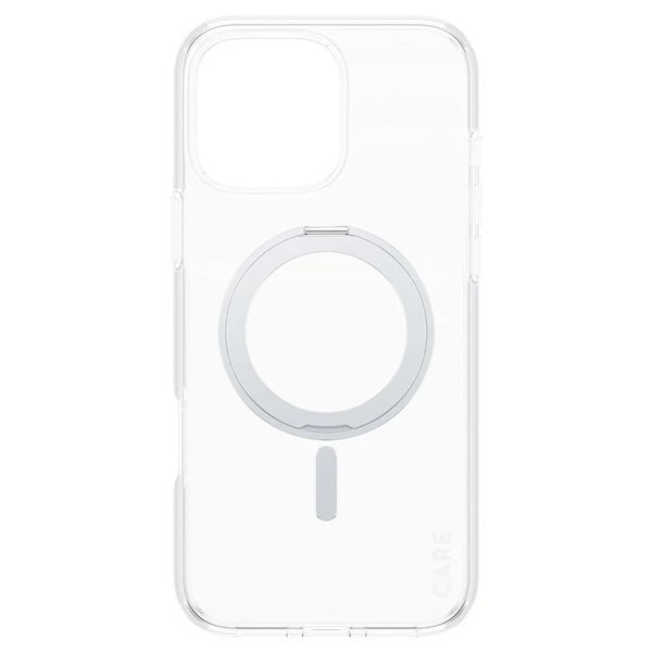 Etui CARE by PanzerGlass Feature         Kickstand Case iPhone 16 Pro Max 6,9&quot; srebrny/silver MagSafe 1328
