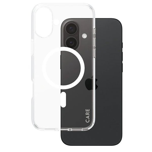 Etui CARE by PanzerGlass Flagship Case   iPhone 16 Plus 6.7&quot; biały/white MagSafe 1339