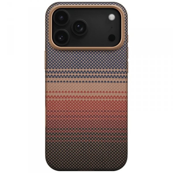 Etui PITAKA Aramid UltraGuard Moonrise   MagSafe do iPhone 17 Pro Max sunset