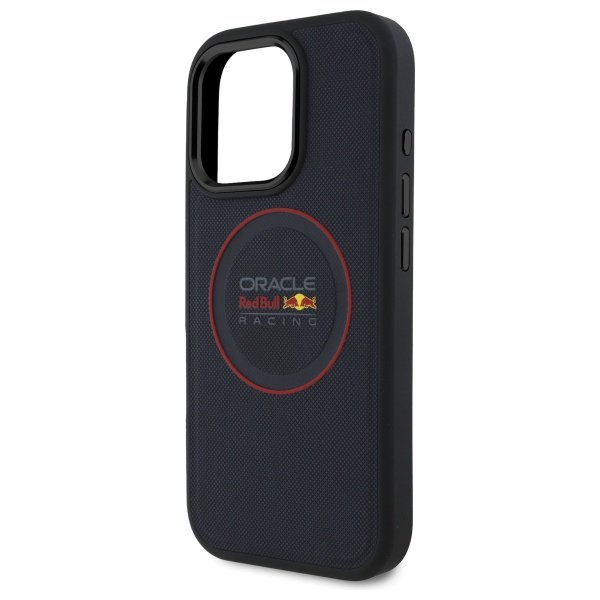 Red Bull RBHMP16X24PUILVR iPhone 16 Pro  Max 6.9&quot; hardcase granatowy/navy Leather Red Ring MagSafe