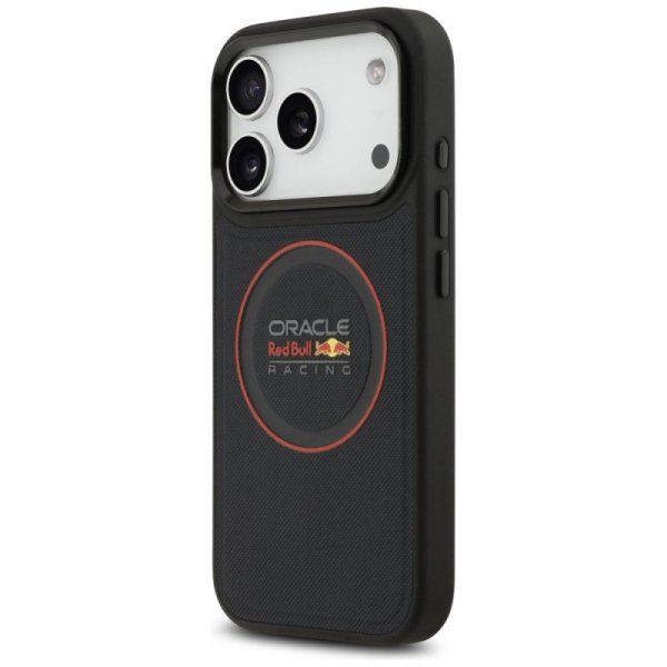 Etui Red Bull Meshed Red Ring & Metal    Buttons MagSafe do iPhone 17 Pro granatowy