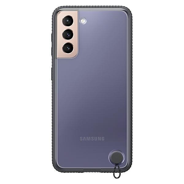 Etui Samsung EF-GG996CB S21+ G996czarny/black Clear Protective Cover