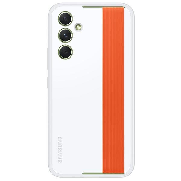 Etui Samsung EF-XA546CWEGWW A54 5G A546 biały/white Slim Strap Cover