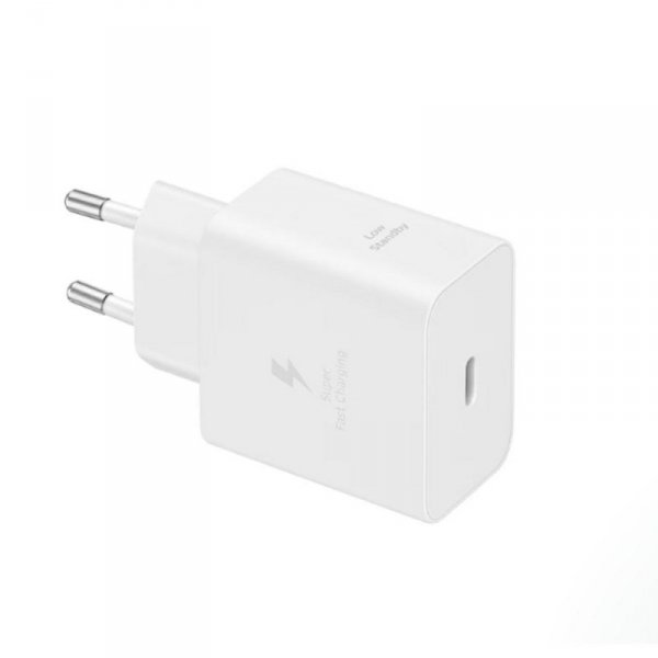 Ładowarka sieciowa Samsung T4511 PD 45W  z kablem USB-C/USB-C 5A biały