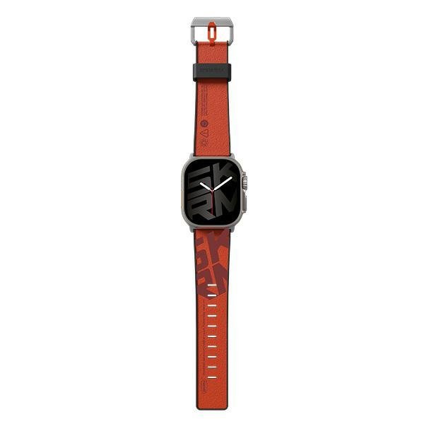 Skinarma pasek Spunk Apple Watch Ultra   49mm pomarańczowy/orange