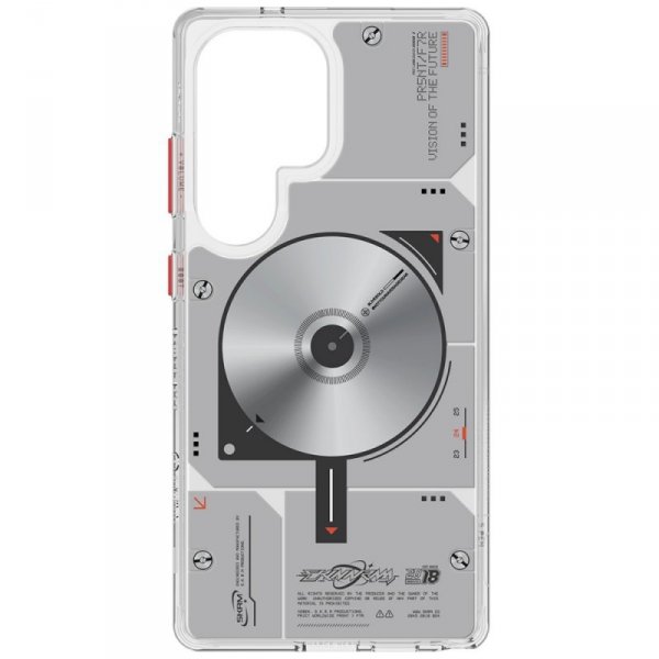 Etui Skinarma Nova MagSafe do Samsung    Galaxy S25 Ultra przezroczysty