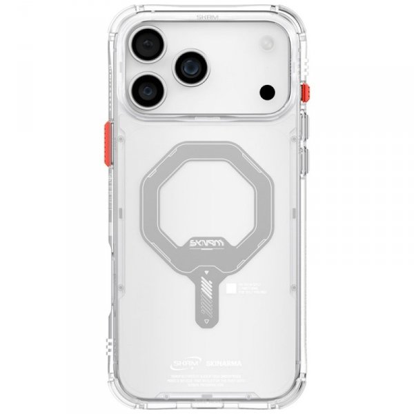 Etui Skinarma Saido do iPhone 17 Pro Max Magnetic Charging przezroczysty