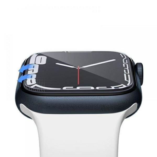 Spigen Folia Neo Flex Apple Watch 9/8/76/5/4/SE 45mm 3szt aplikacja na mokro AFL04049