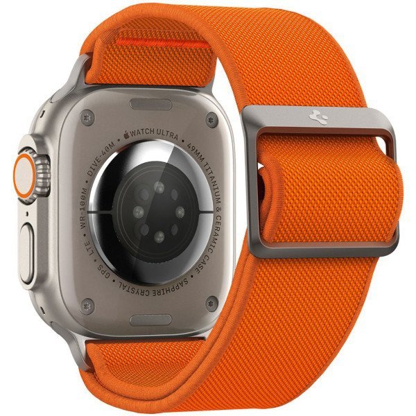 Spigen Fit Lite Apple Watch 4/5/6/7/SE/Ultra 42/44/45/49 mm pomaranczowy/orange AMP05986