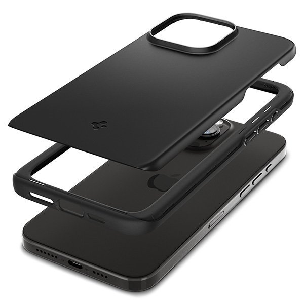 Spigen Thin Fit iPhone 15 Pro Max 6.7&quot; czarny/black ACS06544