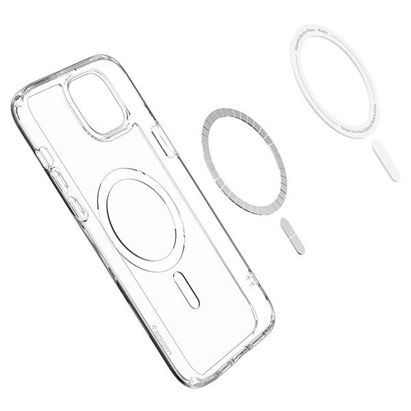 Spigen Ultra Hybrid MAG iPhone 15 6.1&quot; MagSafe biały/white ACS06802
