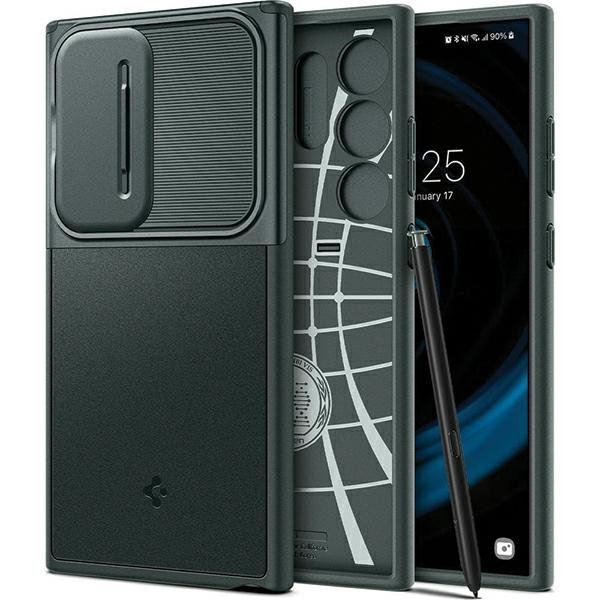 Spigen Optik Armor Sam S24 Ultra S928zielony/abyss green ACS07314