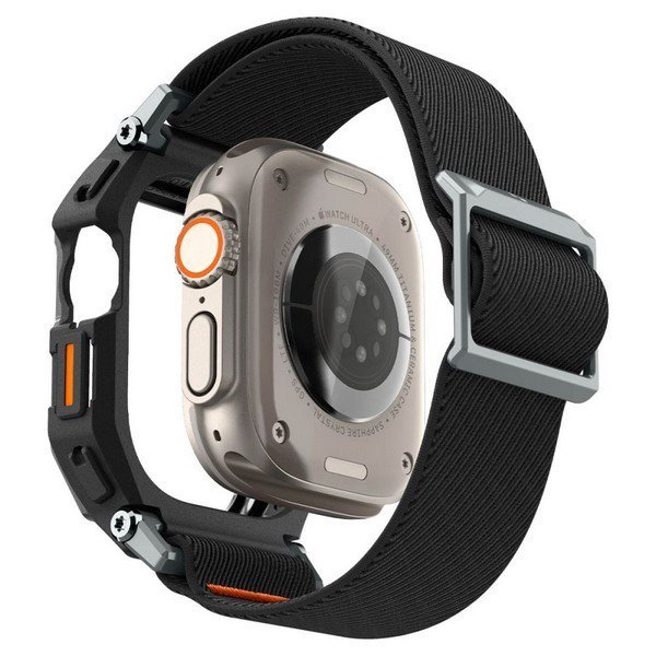Spigen Lite Fit PRO Apple Watch Ultra 1/2 49mm czarny/matte black ACS07104