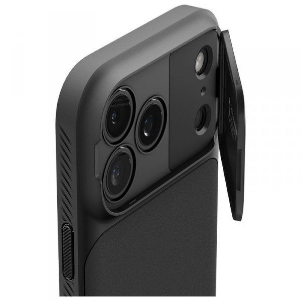 Etui Spigen Optik Armor Mag MagSafe do   iPhone 17 Pro czarny