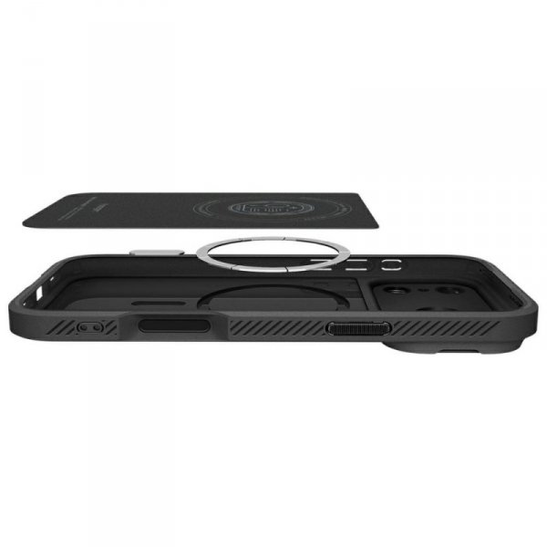 Etui Spigen Optik Armor Mag MagSafe do   iPhone 17 Pro czarny
