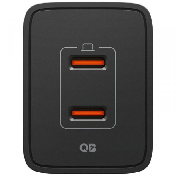 Ładowarka sieciowa Spigen Essential      EE472EU 47W 2xUSB-C czarny