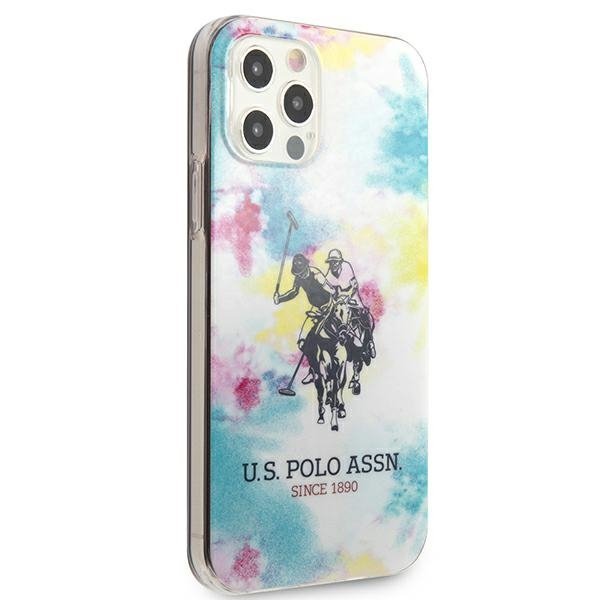 US Polo USHCP12LPCUSML iPhone12 Pro Max 6,7&quot; multicolor Tie & Dye Collection