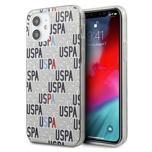 US Polo USHCP12SPCUSPA6 iPhone12 mini 5,4&quot; biały/white Logo Mania Collection