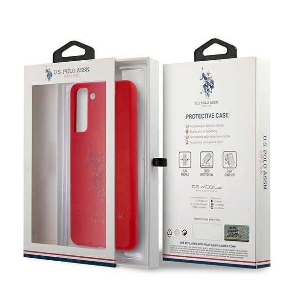 US Polo USHCS21SSLHRTRE S21 G991czerwony/red Silicone On Tone