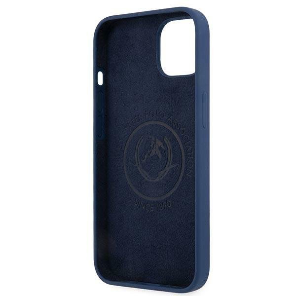 US Polo USHCP13SSFGV iPhone 13 mini 5,4&quot; granatowy/navy Silicone Collection