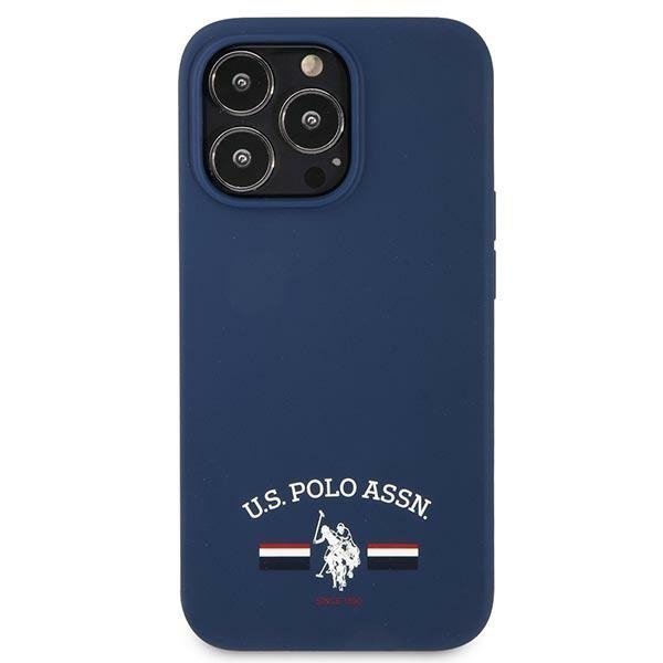 US Polo USHCP13XSFGV iPhone 13 Pro Max6,7&quot; granatowy/navy Silicone Collection