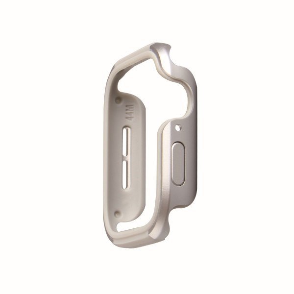 UNIQ etui Valencia Apple Watch Series4/5/6/SE 44mm. srebrny/titanium silver