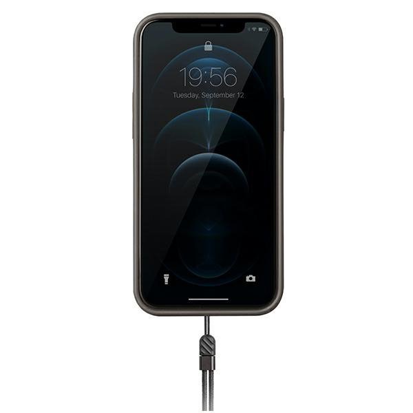 UNIQ etui Heldro iPhone 12 Pro Max 6,7&quot; czarny moro/charcoal camo Antimicrobial