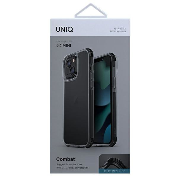 UNIQ etui Combat iPhone 13 mini 5,4&quot; czarny/carbon black