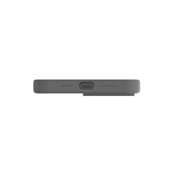 UNIQ etui Lino Hue iPhone 13 Pro Max6,7&quot; szary/charcoal grey MagSafe