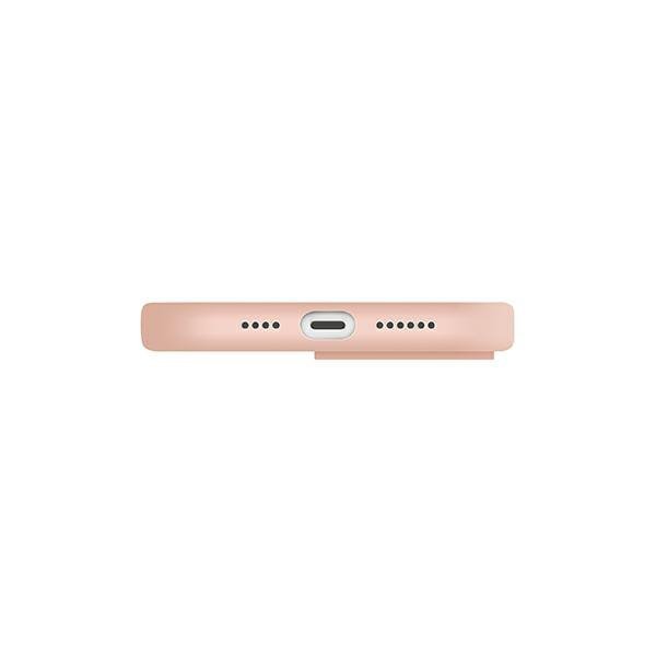 UNIQ etui Lino Hue iPhone 13 Pro / 13 6,1&quot; różowy/blush pink MagSafe