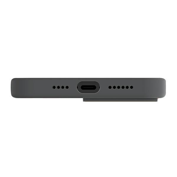 UNIQ etui Lino Hue iPhone 14 Pro Max6,7&quot; Magclick Charging szary/charcoal grey