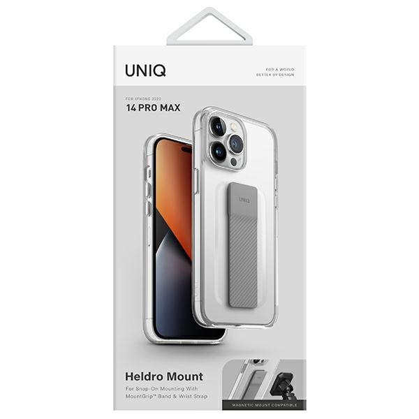 UNIQ etui Heldro Mount iPhone 14 Pro Max 6,7&quot; przeźroczysty/lucent clear