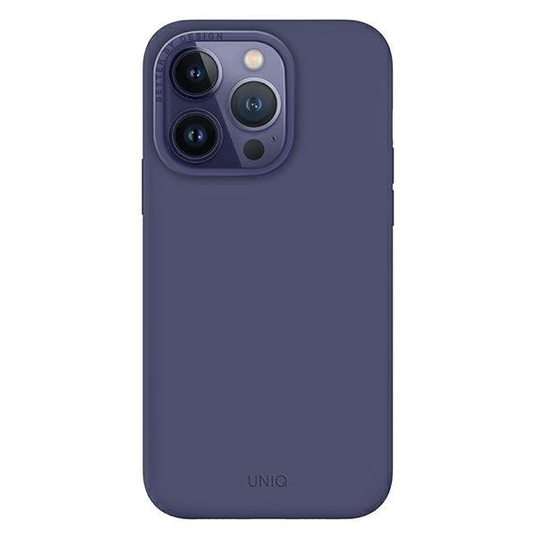 UNIQ etui Lino iPhone 14 Pro 6,1&quot;purpurowy/purple fig