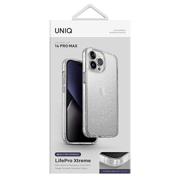 UNIQ etui LifePro Xtreme iPhone 14 Pro Max 6,7&quot; przezroczysty/tinsel lucent