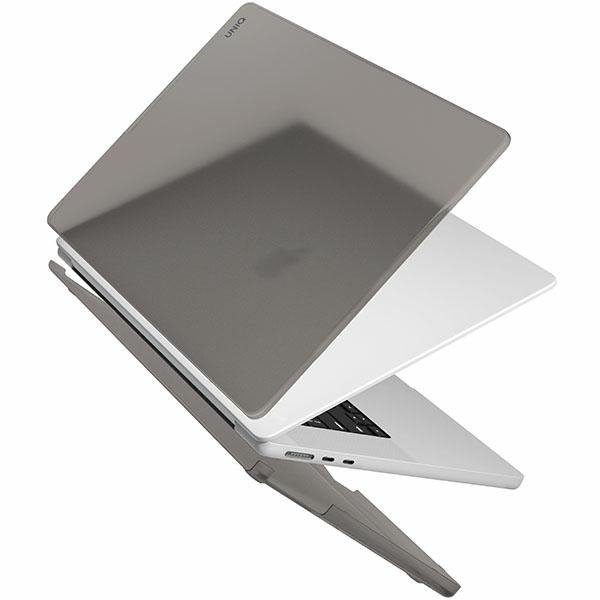 UNIQ etui Claro MacBook Air 13 M2/M3 szary/smoke grey