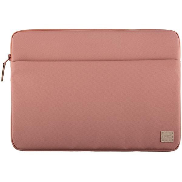 UNIQ etui Vienna laptop Sleeve 14&quot; różowy/peach pink Waterproof RPET