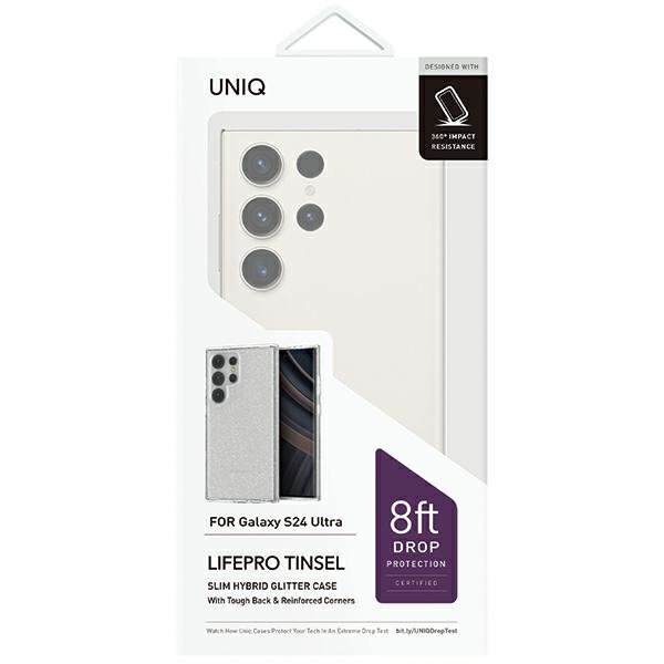 UNIQ etui LifePro Xtreme Sam S24 Ultra S928 przeźroczysty błyszczący/tinsel lucent