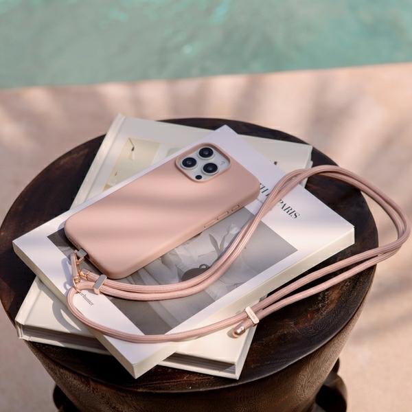 UNIQ etui Coehl Creme iPhone 16 Pro Max 6.9&quot; Magnetic Charging różowy/ballet pink