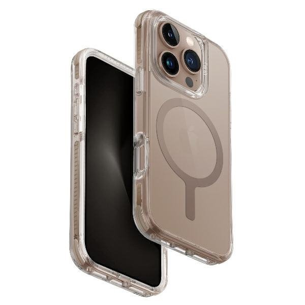 UNIQ etui Combat iPhone 16 Pro Max 6.9&quot; Magclick Charging złoty/taupe gold