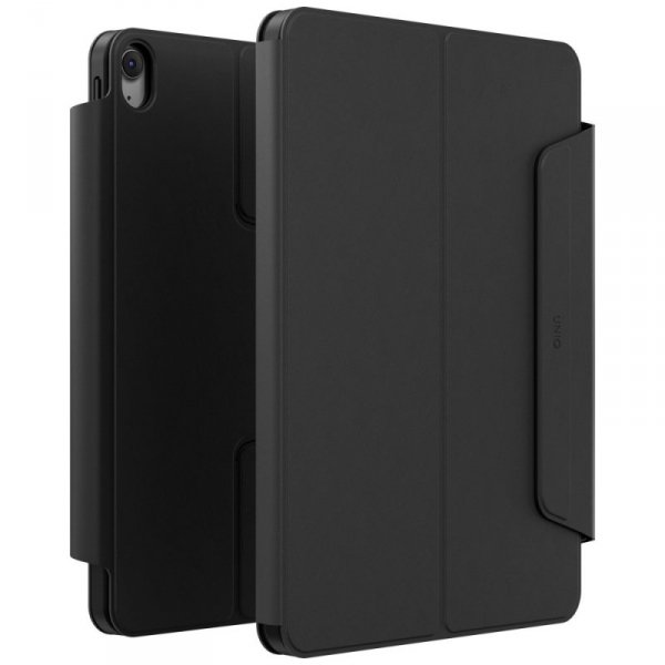 Etui UNIQ Rovus Snapmount Magnetic 360   Rotating Detachable do iPad Air 13" M2/M3 (2024/2025) czarny