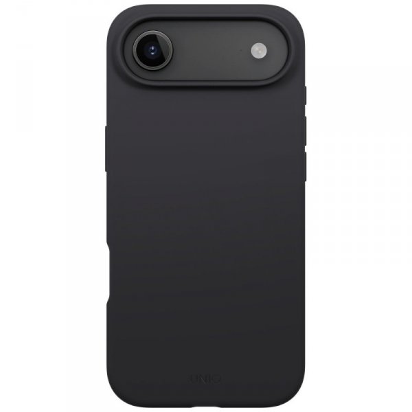 Etui UNIQ Lino do iPhone Air Magclick    Charging szary