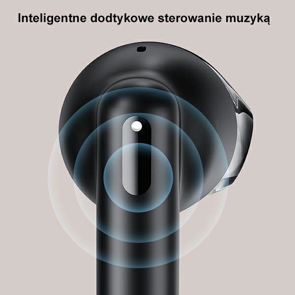 USAMS Słuchawki Bluetooth 5.3 TWS US14 Series Dual mic bezprzewodowe białe/white BHUUS02