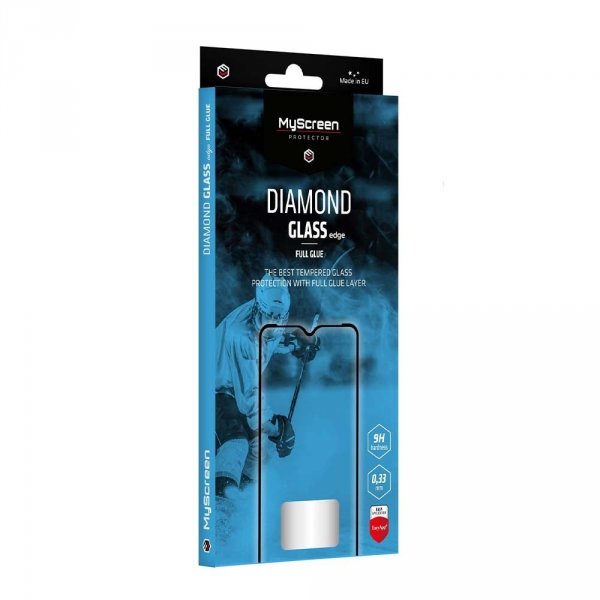 MS Diamond Glass Edge FG Sony Xperia 10 Plus czarny/blackFull Glue